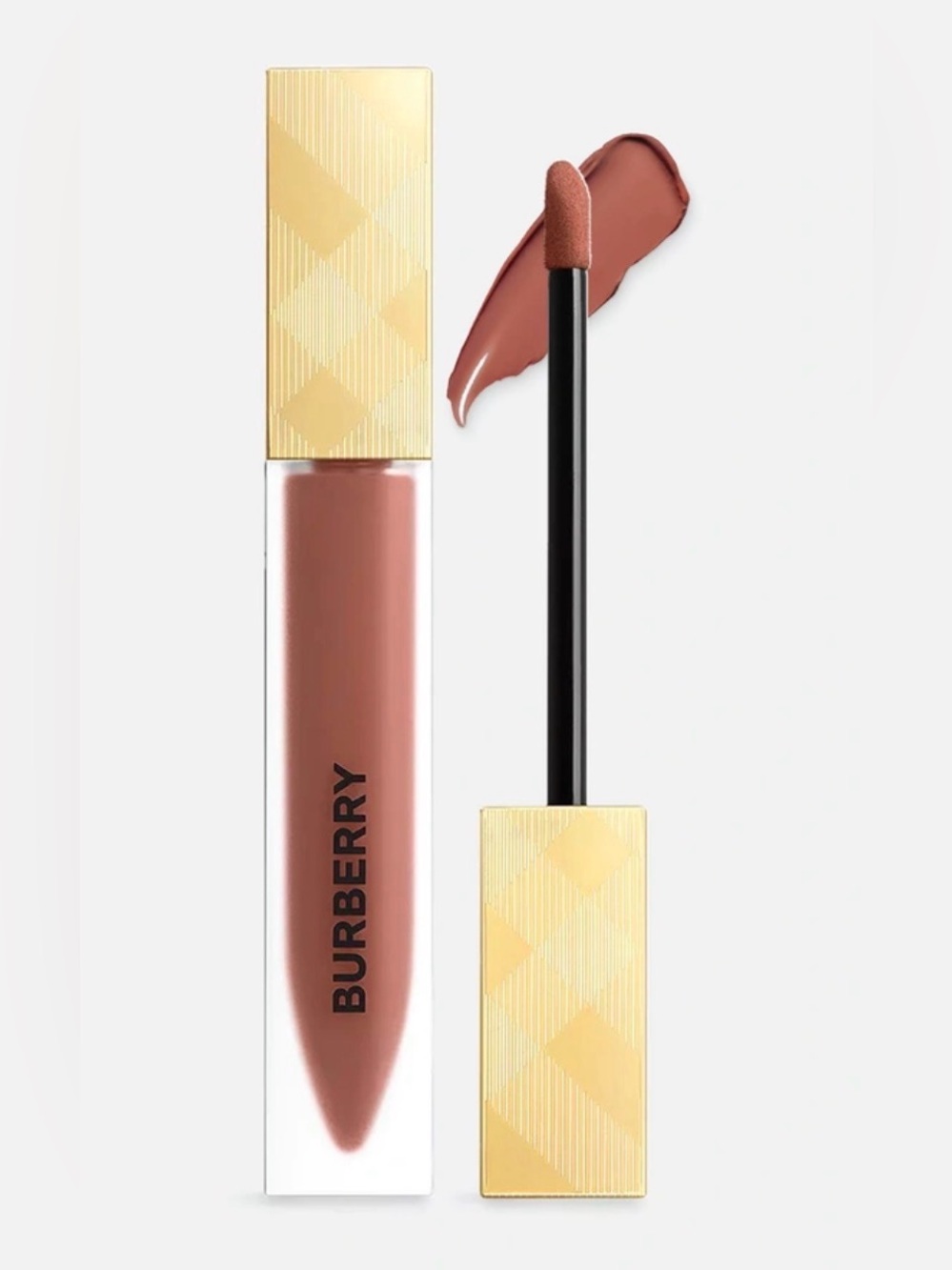 Burberry Liquid Lip Velvet in Mauve Brown